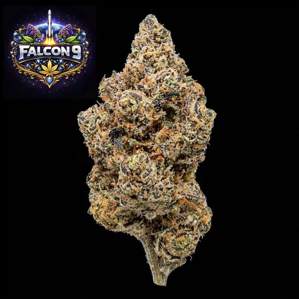 Falcon 9 THC 24-27% cannabis flower for weed delivery in Phuket