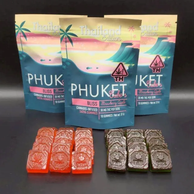 Gamma Cubes cannabis edible gummies for Phuket delivery