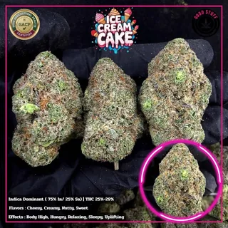 Ice Cream Cake strain cannabis flower buds for Phuket delivery