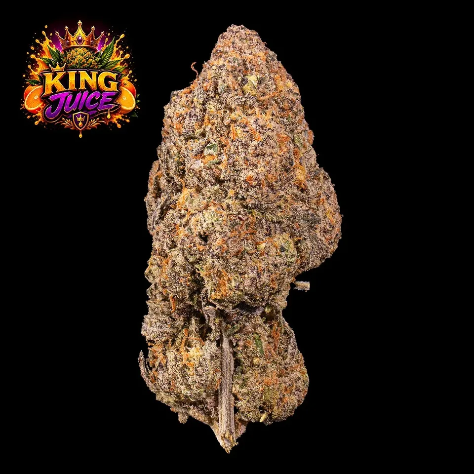 King Juice THC 22-29% sativa cannabis flower buds for weed delivery in Phuket