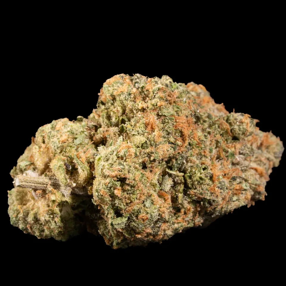 Lava Burger THC 24% cannabis flower close-up for weed delivery in Phuket