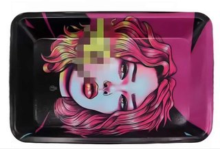 Tray smoking accessory