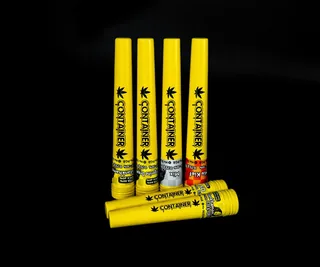 White Widow THC 25-28% hybrid pre-roll container for Phuket delivery